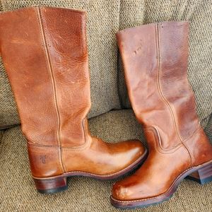 Antique FREY leather boots